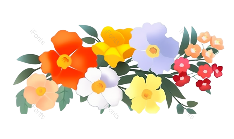 母亲节图片,父亲节元素,请柬PNG,红色的花免抠素材